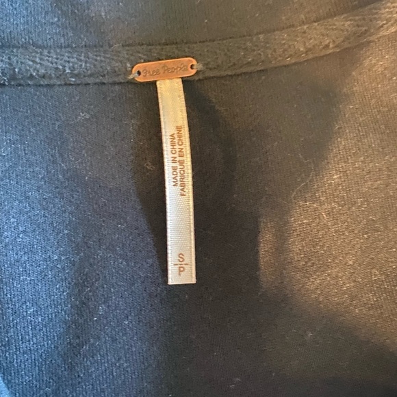 Free people ruby jacket in black and navy - Picture 4 of 4